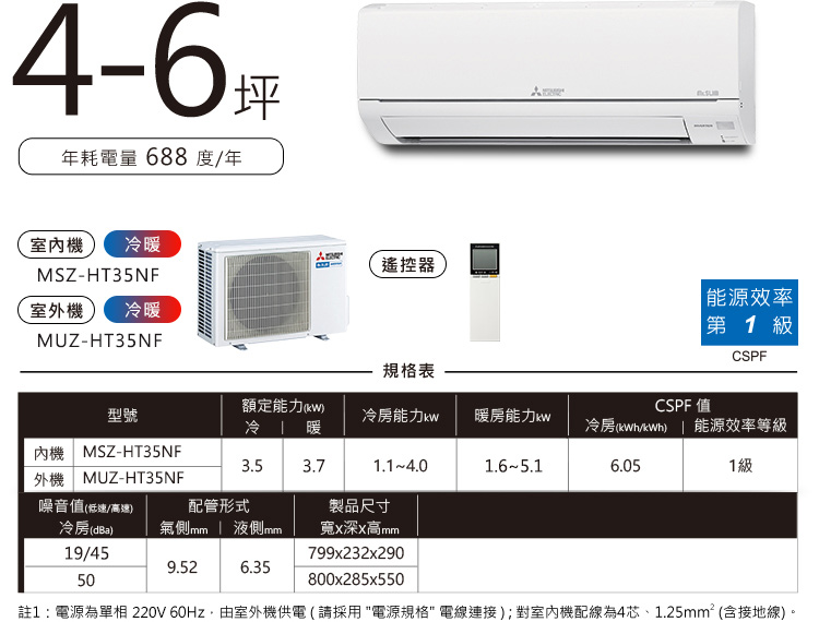 靜音大師HT MSY-HT 4-6坪